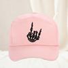 Unisex Skeleton Fingers Hiphop Hats Spring Autumn Outdoor Adjustable Casual Baseball Caps Sunscreen Hat