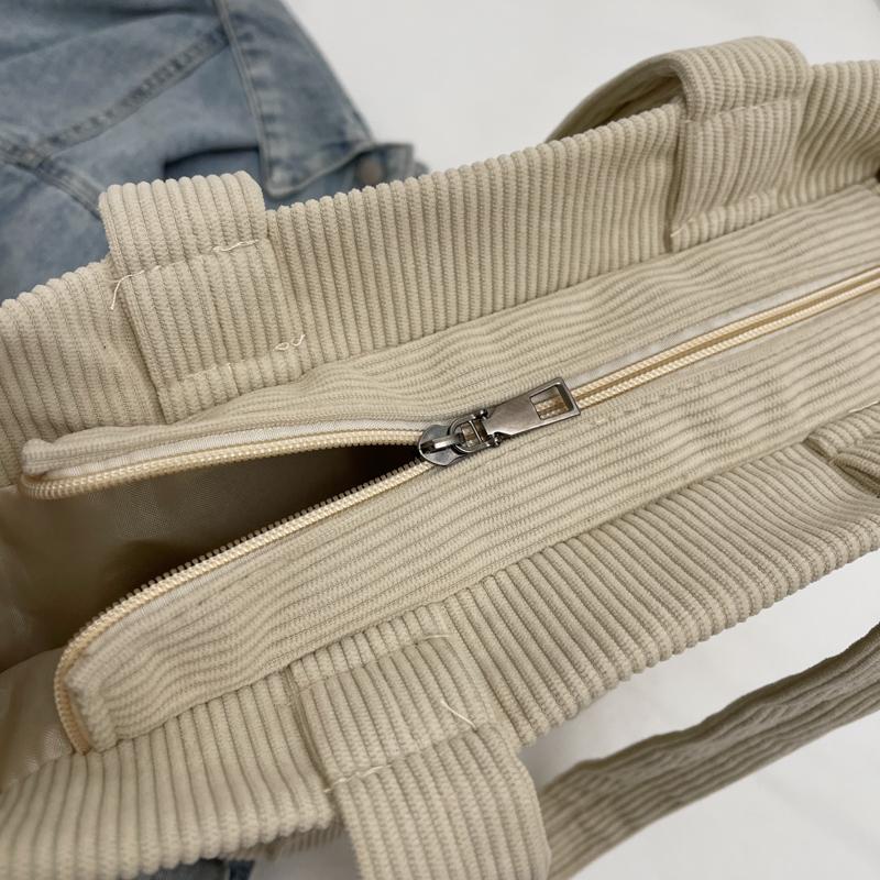 Τσάντα Κοτλέ Γυναικεία Τσάντα ώμου Τσάντα Tote