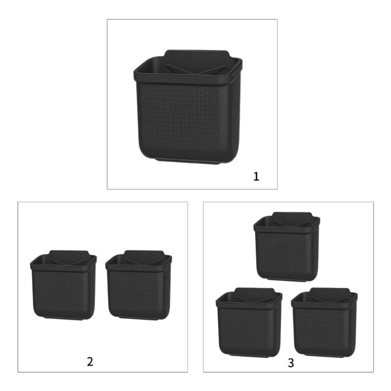 Car Storage Box Pocket Center Console Organizer Door Side Storage Box Pocket, Card Coin Container Case- for