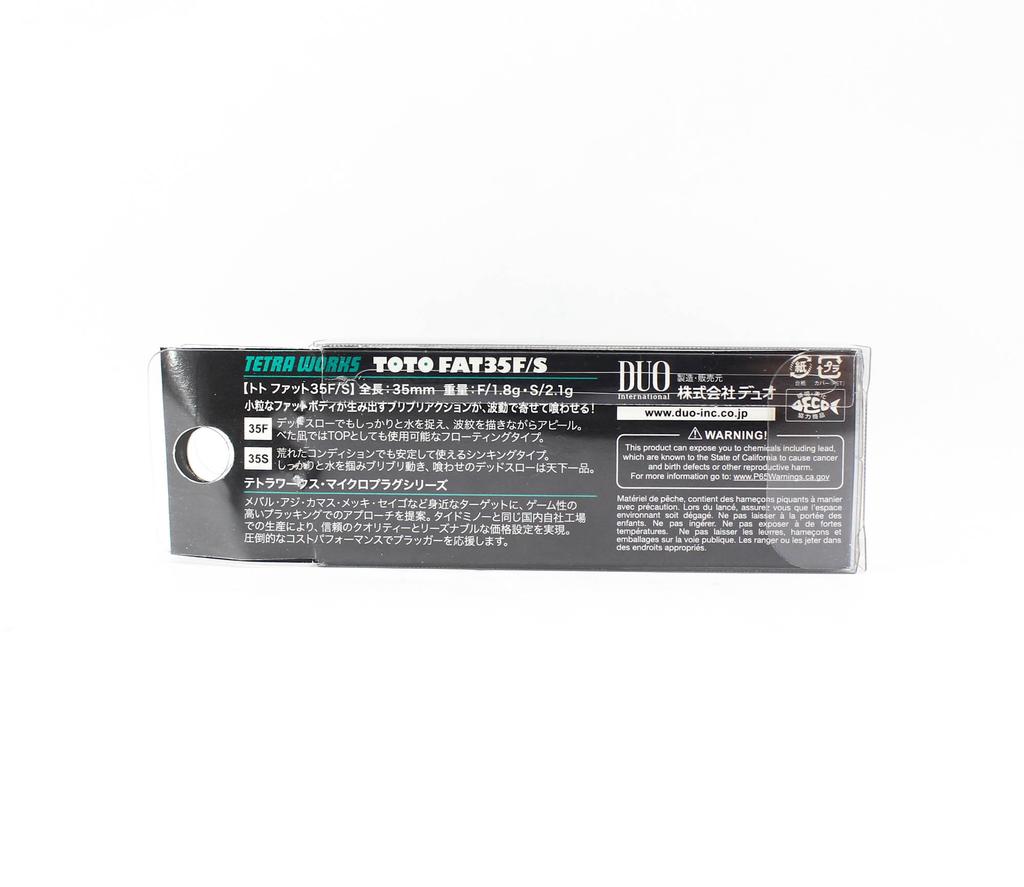 DUO Tetra Works Toto Fat 35F esca galleggiante MCC0522 (5889)