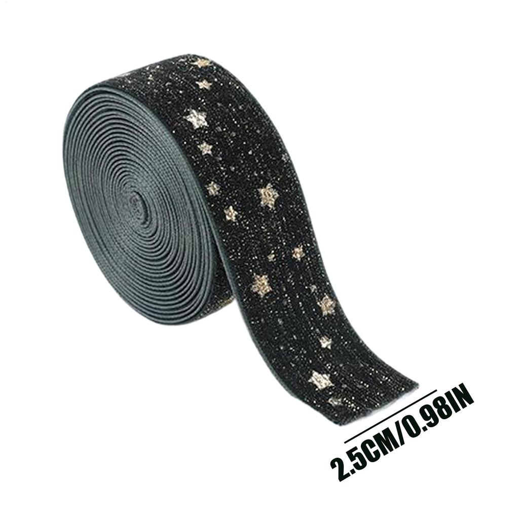 Christmas Ribbon Crafts Packaging 78 Inch Velvet Christmas Tree Ribbon For Wreath Bouquet Cake Baking Ornaments Wedding Flower