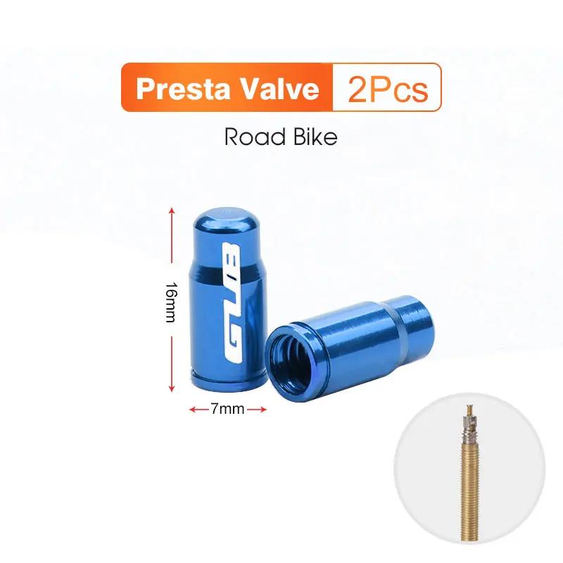 

GUB Aluminum CNC Tire Valve Cap MTB Road Bike Tube Tyre Gas Nozzle Cover for AV FV Schrader Presta Valve Dust Proof