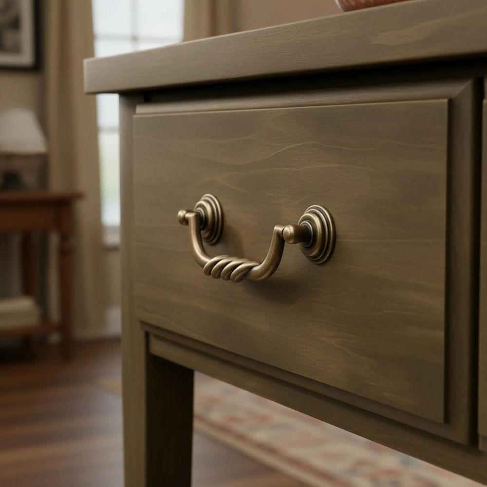Elegant Drawer Pulls Easy Install Furniture Handles Vintage Style Cabinet Knobs Dresser