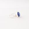 Natural Lapis Lazuli Gemstone 925 Sterling Silver Jewelry Handmade Boho Ring RR-66-25