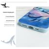 Cherry Blossom iPhone 15 Case with Fine Hole, All-Inclusive Comics Protective Cover for iPhone 14, 13, 12, and 11 - Soft TPU Material.