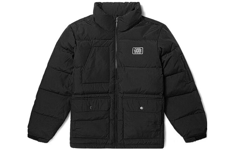 Vans Jackets Unisex Black Stand Collar Moderate Workwear VN000H22BLK S