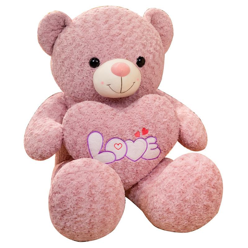 Large Love Hug Bear Teddy Bear Doll Plush Toy Hug Bear Doll Ragdoll Girl Birthday Gift