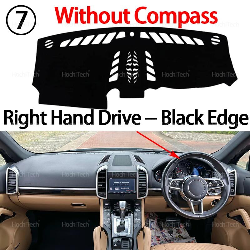 Car Dashboard Cover Avoid Light Pad Trument Platform Cover Mat Carpet for Porsche Cayenne 958 GTS 2010 2011 2012 2013-2016