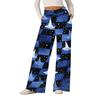 Women's Halloween Printed Fashionable Loose Casual Wide Leg Pants