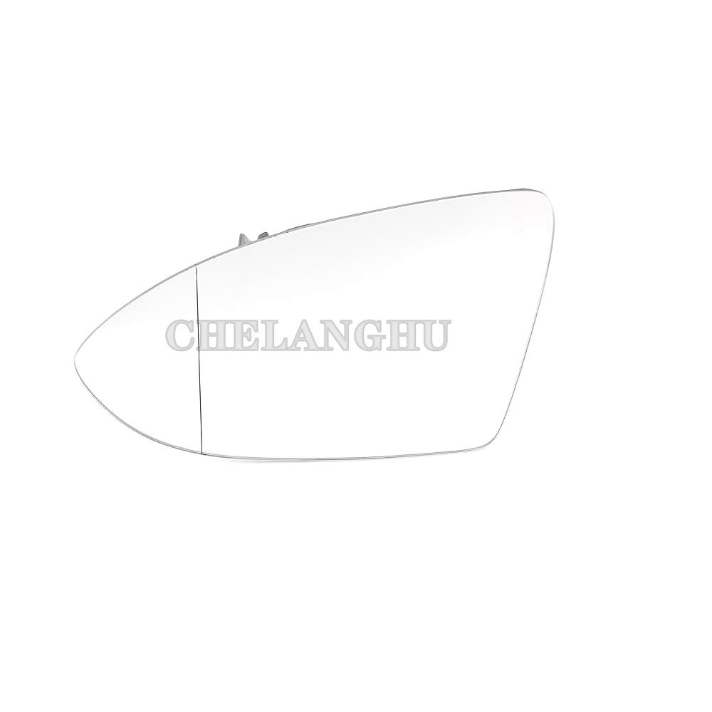 

Whit /Blue Mirror Glass For VW Golf 7 7.5 MK7 GTD 2013 2014 2015 2016 2017 2018 Car-Styling Rear Heated Mirror Glass 1x Left White