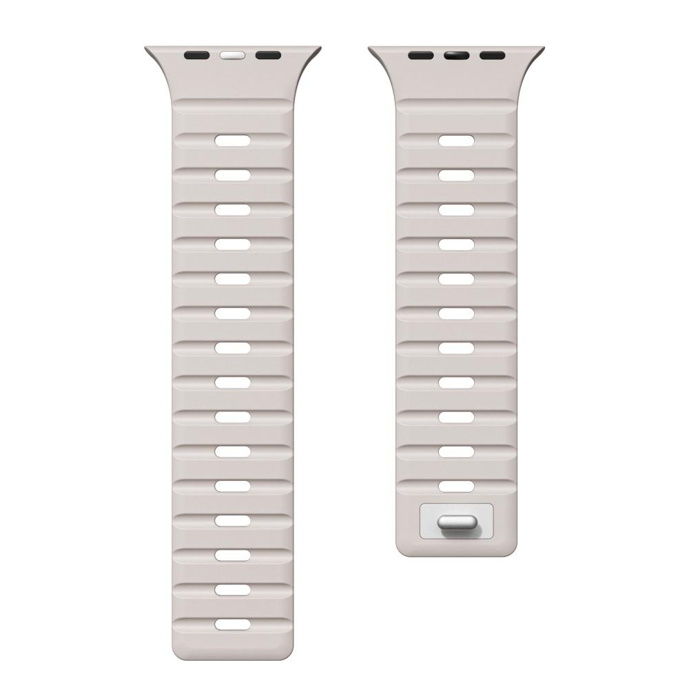 Magnetic Strap For Apple Watch Ultra 1 2 3 49mm 44mm 45mm 46mm 42mm 41 Sport Silicone Bracelet Belt IWatch Series 11 10 8 7 6 Se 3 Band