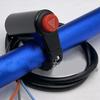 1PC Motorcycle Warning Light Switch - Double Flash Hazard Lamp ON/OFF Button for Motorbike, Scooter (Universal Accessory)