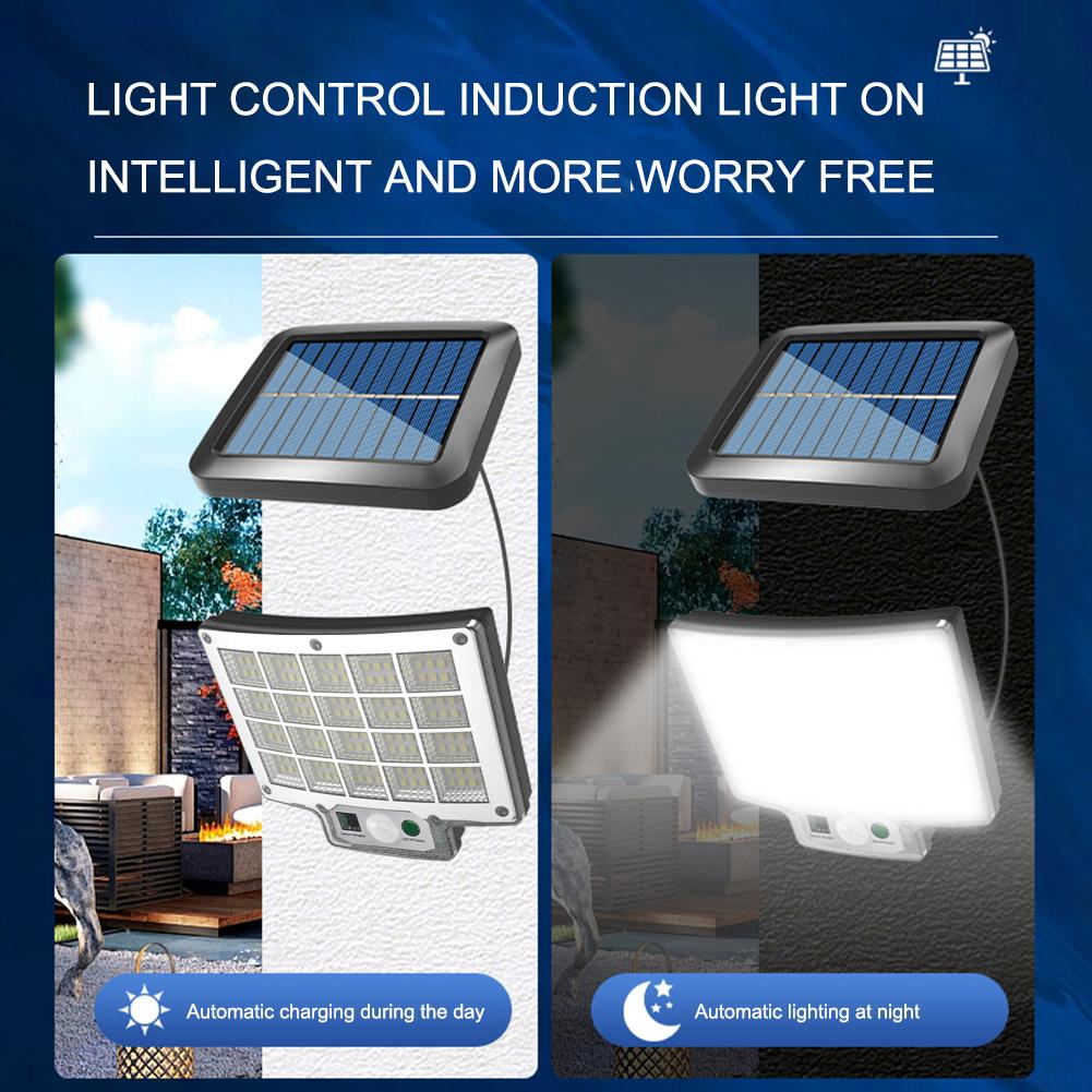 Garden Wall Light 1800mAh LED Motion Induction Light IP65 Waterproof Sensor Street Lamp Last Up To 8H for Balcony Garden Pathway