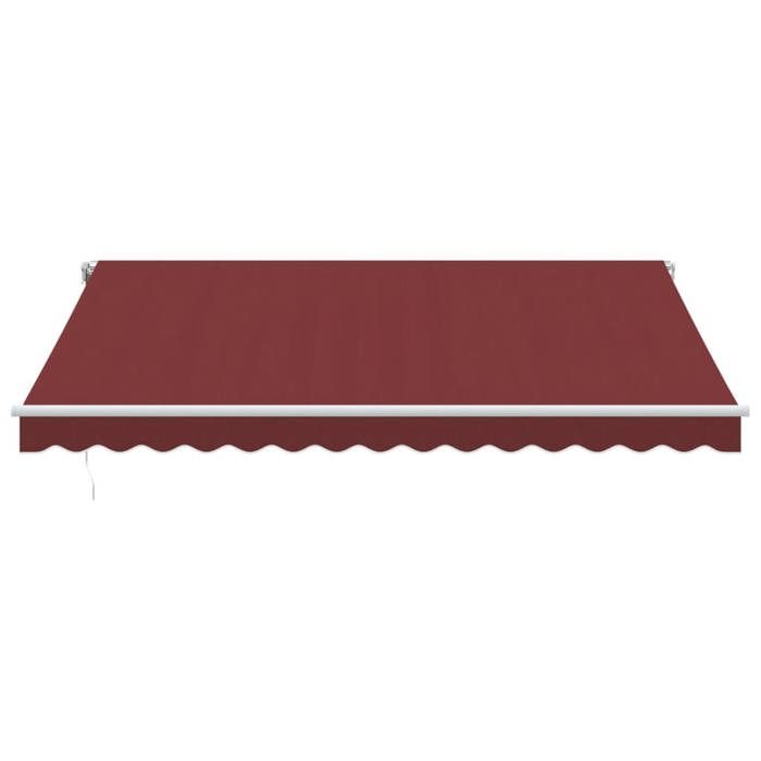 VidaXL Automatic Retractable Awning Bordeaux 400x300 Cm 3215227