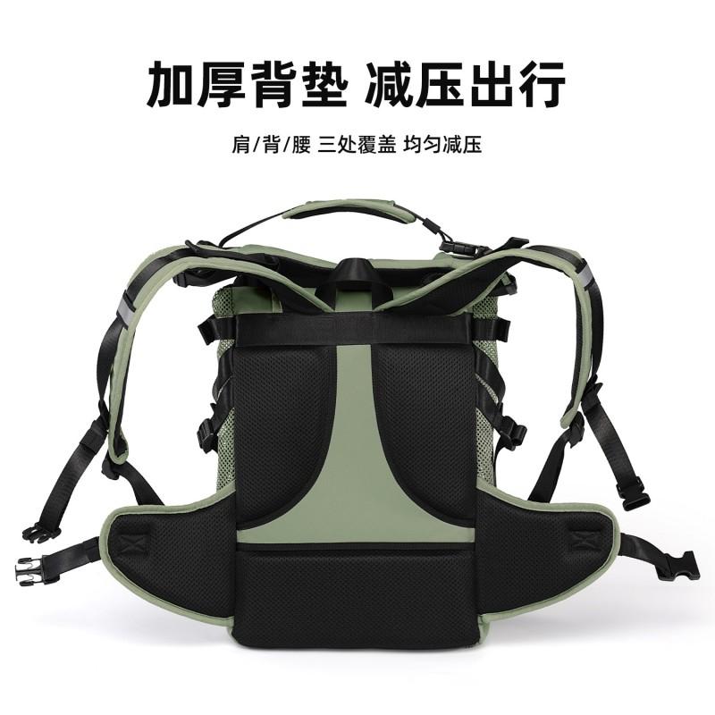 Wakytu Dog Carrier Backpack Small Medium Dogs Outdoor Hiking Pet Large Capacity