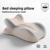 Oreiller à Mémoire de Forme Support Ergonomique Cou Jambe Repose-pieds Lit Canapé Forme Coins Mousse à Mémoire Haute Densité Rebond Lent Housse Respirante