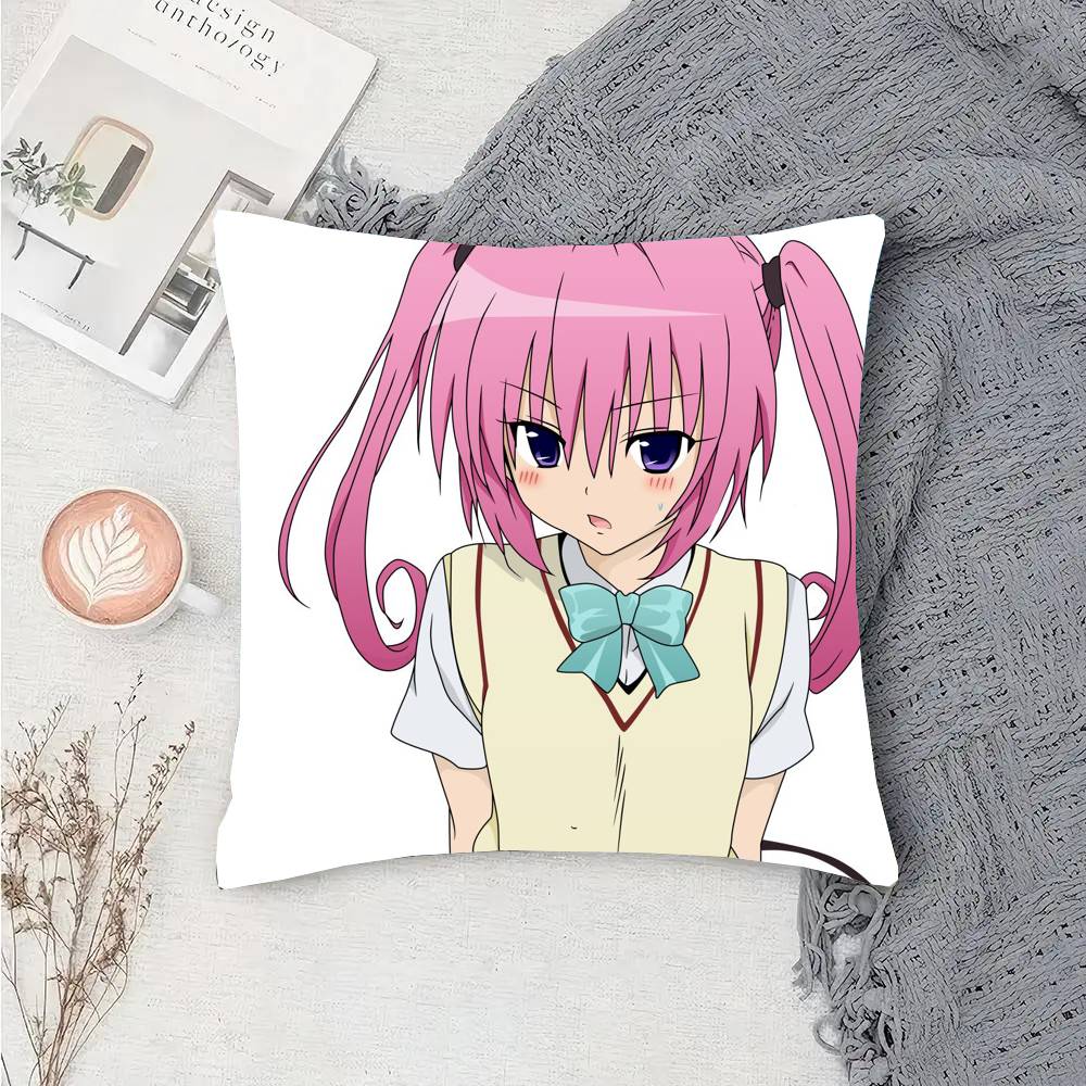 To LOVE-Ru Anime Pillow Case Sofa Cushion Cover Room Home Decoration