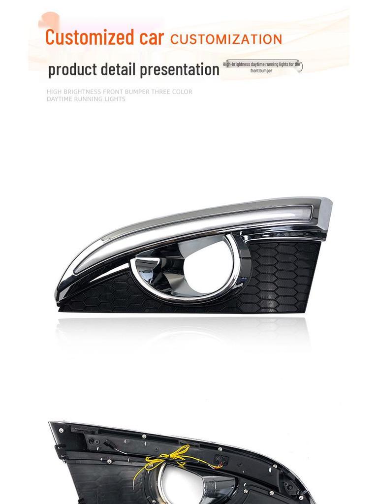 Денні ходові вогні з покажчиками поворотів для Chevrolet Captiva 2012-2014, Оновлення моделі 2015 року