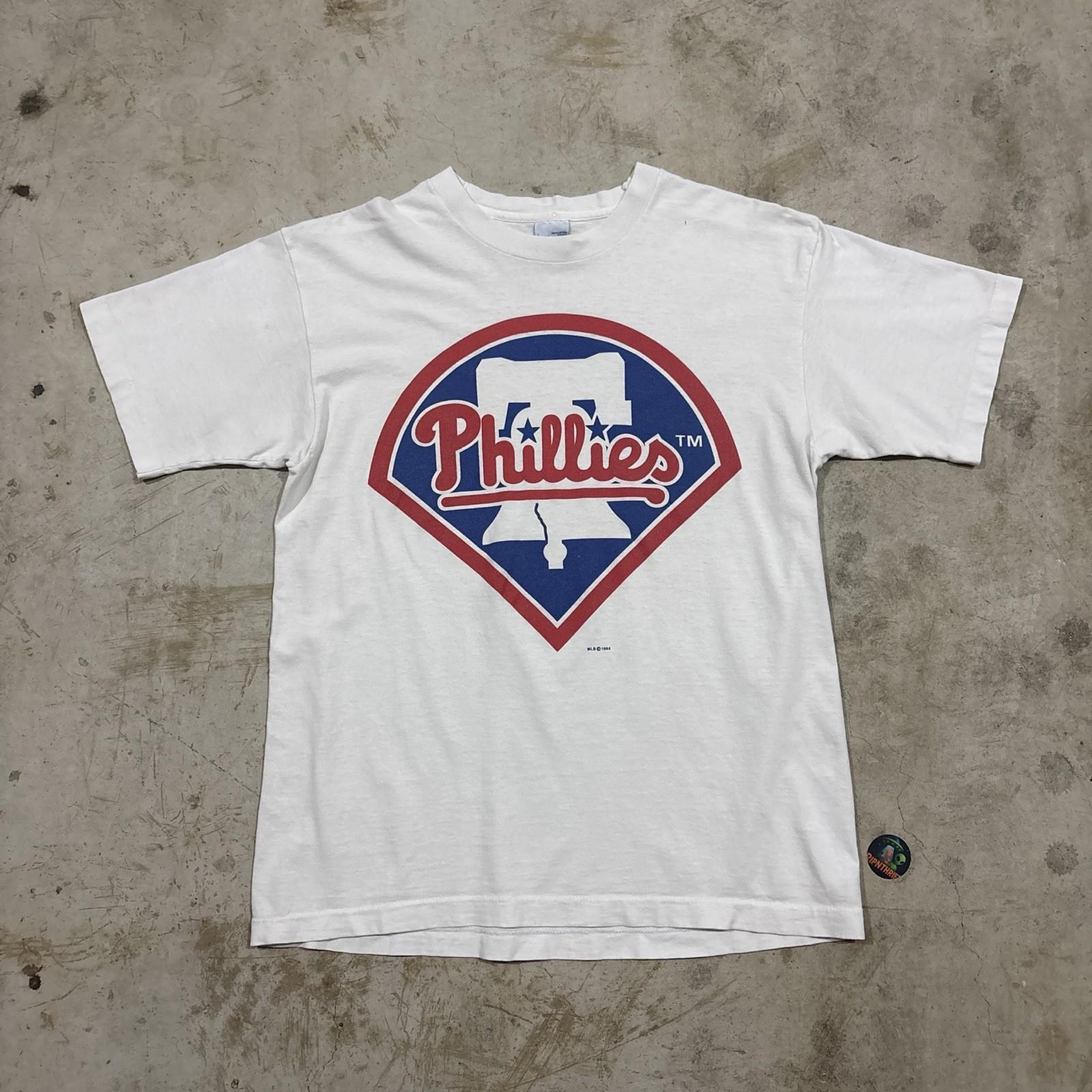 Винтажная футболка Philadelphia Phillies 1994 года, одинарный шов, размер L, унисекс XXXXL