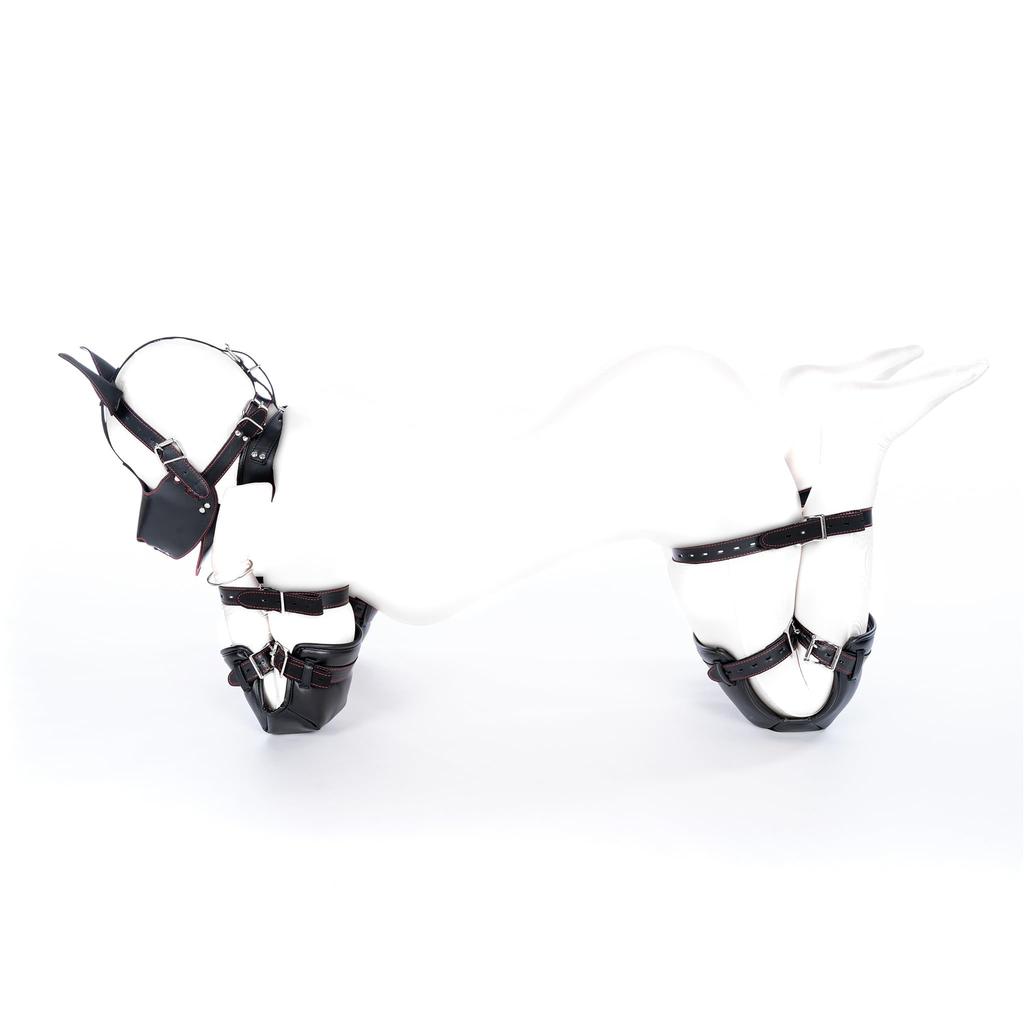 MFMYEE Role Play Bondage Training Knee Dog SM Crawling Sex Toys Restraints, Handcuffs, Brace, Training, Limbs, Restraints,