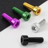 4pcs Heavy Type Bicycles Bottles Holder Bolt High Strength Bike Bottles Holder Bolt for Mountain Bike Enhancement