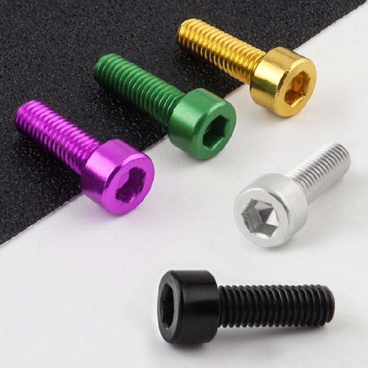 4pcs Heavy Type Bicycles Bottles Holder Bolt High Strength Bike Bottles Holder Bolt for Mountain Bike Enhancement