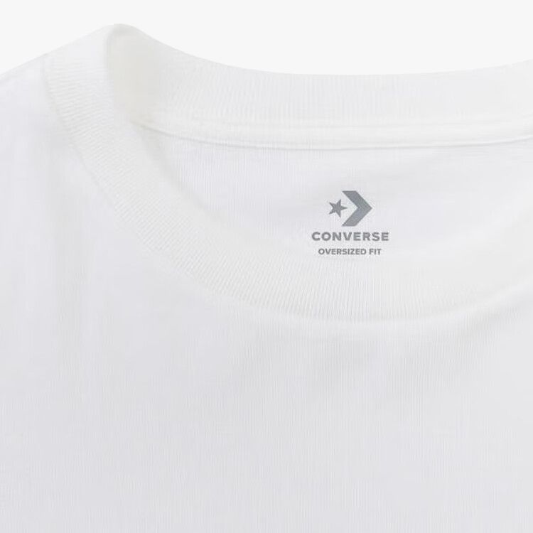 Converse Chuck Taylor SEASONAL T Shirt Unisex White 10024493-A01