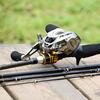Fishing Reels and Rods Combos Carbon Fiber Fishing Poles with Baitcasting Fishing Reels Bass Fishing