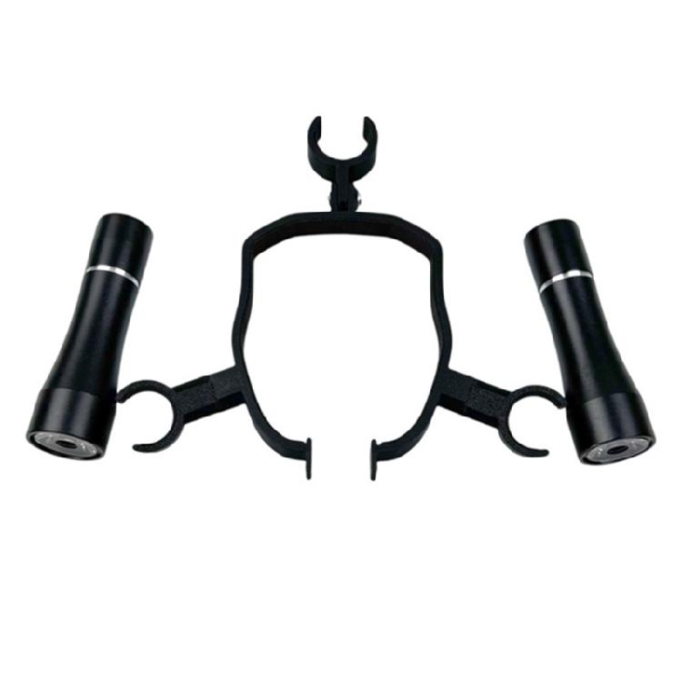 

Ergonomic Flashlight Bracket Quick Release Action Camera Extended Bracket Holder Replacement for Drones Accessories 1