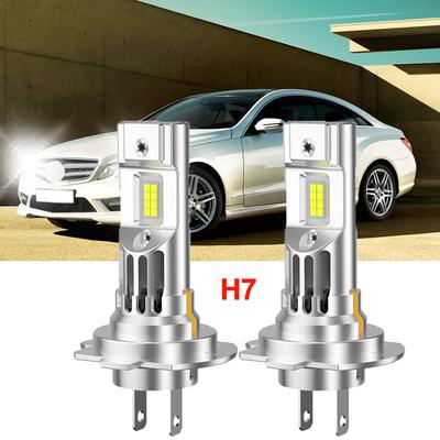 2PCS H7 Led Canbus Headlight 20000LM High Bright Upgrade CSP 3570 Chips Fog Lamp Car Led Light Bulbs 6000k White