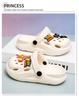 Children's hole shoes new summer baby boys slippers girls indoor and outdoor non-slip bag head beach shoes breathable