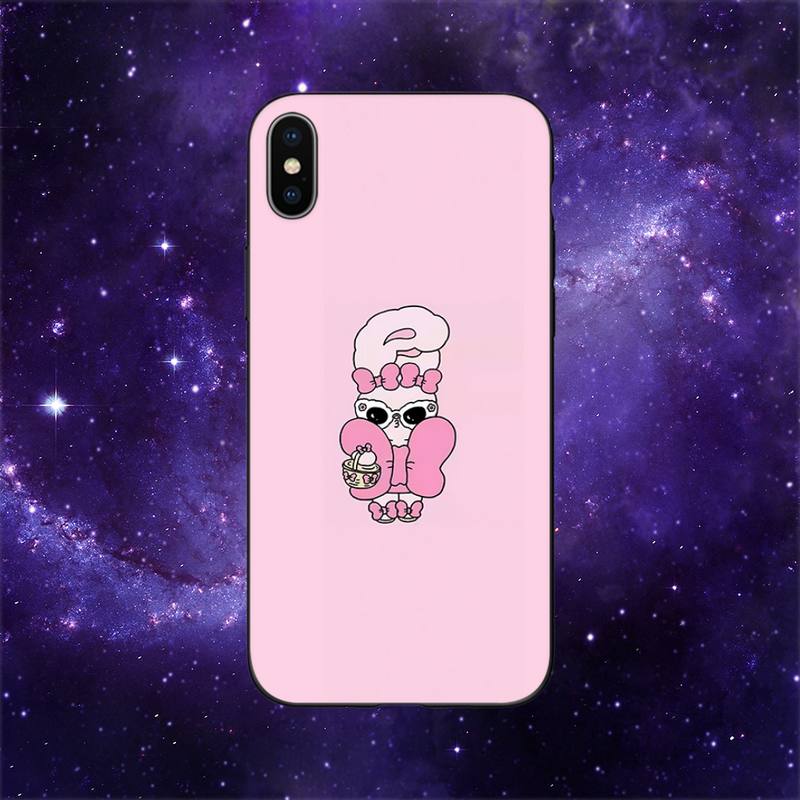 Cute Pink Rabbit Esther Bunny Smart Phone Case For iPhone 11 12 Mini 13 14 Pro XS Max X 8 7 6s Plus 5 SE XR Shell