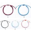 Braided Bracelet Jewelry Accessory Hand Decoration Thread Adorn Dressing Colorful Gift Waxed Wristband Girls Bracelets Birthday