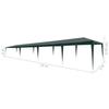 Tente de réception - vidaXL - 3x12 m - Résistante aux UV - Résistante à l'eau - Autoportante