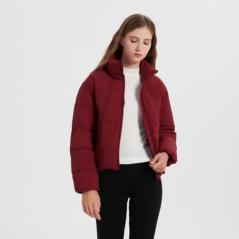 Yalu Women's Winter Stand Collar Short Down Jacket