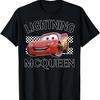 Disney Pixar Cars Lightning McQueen Finish Graphic T-Shirt T-Shirt