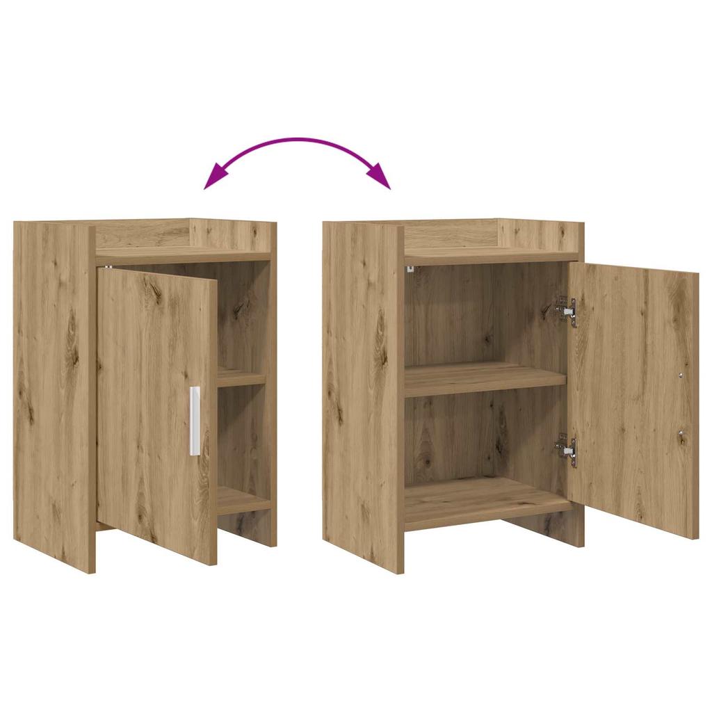 Nightstands Artisan Oak 40 x 30 x 60 cm Particleboard