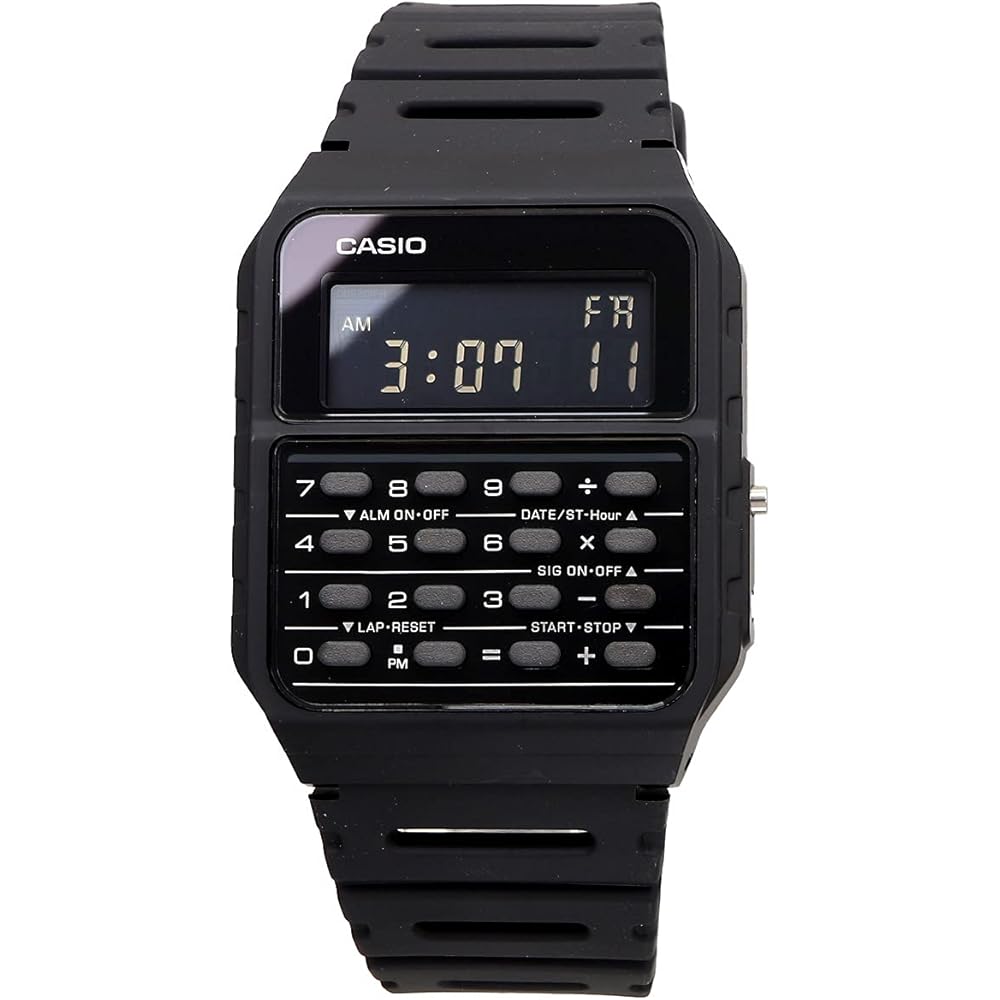 [Casio Standard] Watch Calculator Watch with Calculator Function CA-53WF-1B Overseas Model [Paral...