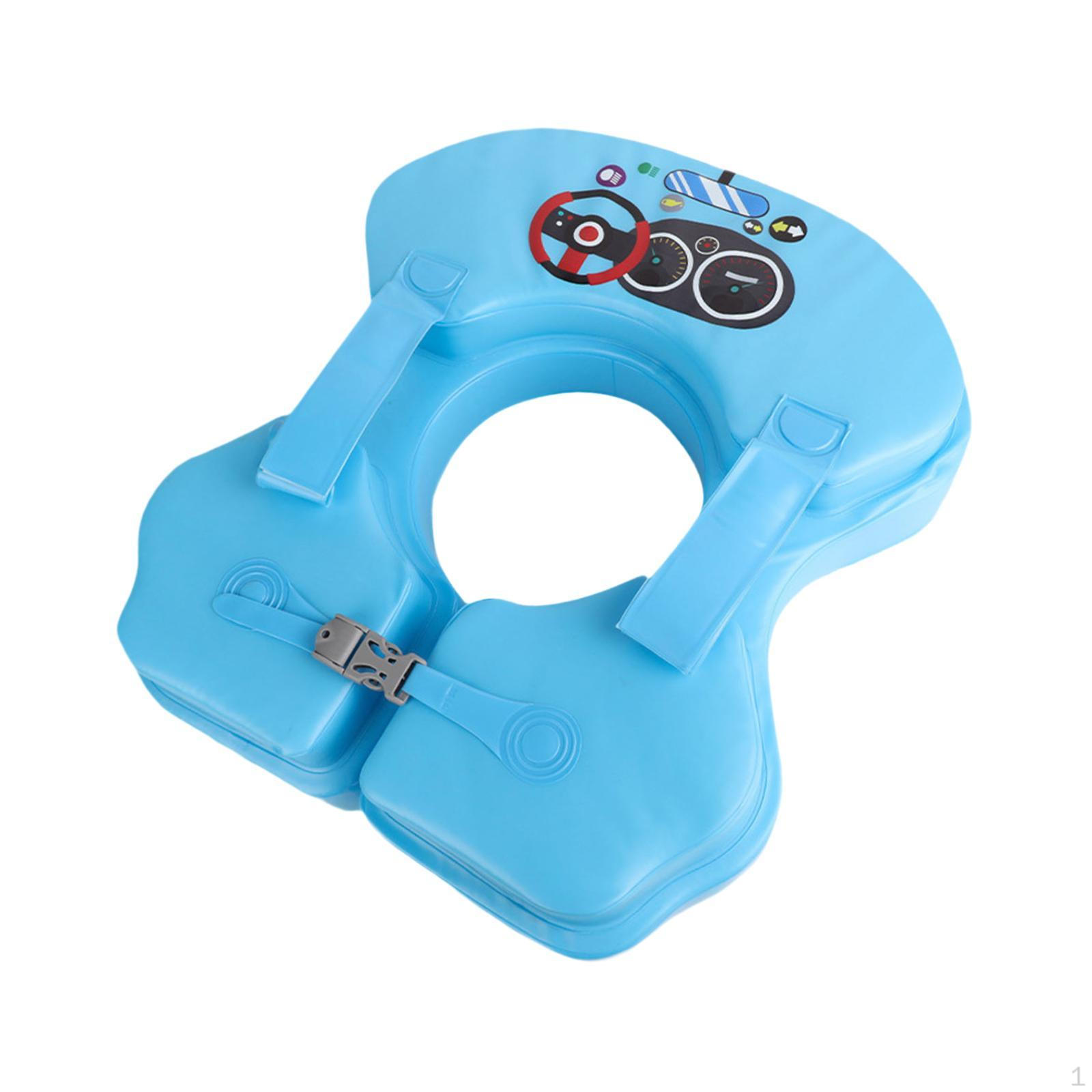 

Плавающий круг для младенцев и малышей, регулируемый по размеру, желтый