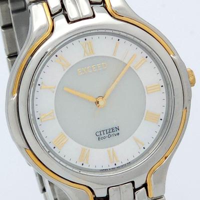 Used CITIZEN Exceed A780-H24482 Solar Quartz Working Shell