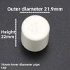 white 16mm Garden PVC Connector Fittings Straight 90 ° Elbow Tee Water Pipe Adapter Aquarium Water Supply 5-Way Joint