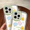 Handyhüllen für iPhone 11 13 XR 15 Pro Max 12 14 Pro Max Hülle iPhone 16 7 Plus 8 Plus XS Max Cartoon-Muster Anti-Drop-Schutz Stoßfest