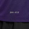 Nike Dri-Fit Team Legend Logo Round Neck Quick-Dry Short Sleeve T-Shirt Men Tops Purple IB8898-547
