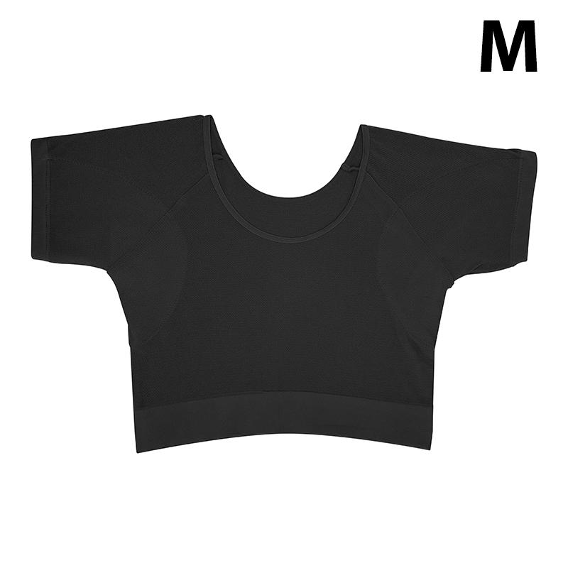 Breathable Sweat Absorbing Clothes Ultra-Thin Mesh Quick-Drying Chest Wrap Vest Sweat Proof Underarm Sweat Pads T-Shirt Women