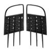 Pair ABS Car Front Bumper Fog Light Grille Cover Fog Light Cover Trim For VW Golf 6 MK6 VI GTI R R20 2008-2013 5K0853665C