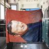 1pc John Wayne's Golden Age Blanket, Al Season Lightweigh Poster Blanket Home Office Outdoor Nap Multifunc Poster Blanketional Blanket