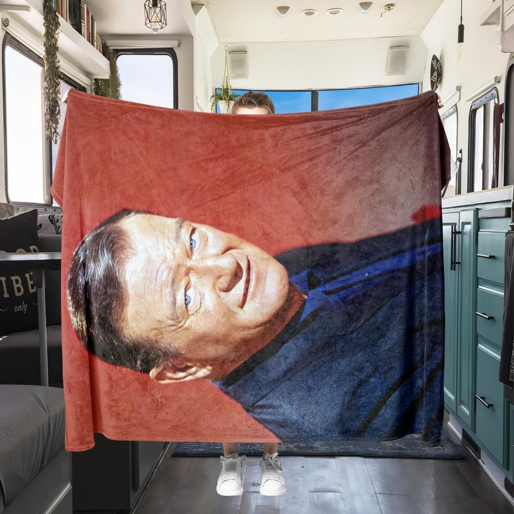 1pc John Wayne's Golden Age Blanket, Al Season Lightweigh Poster Blanket Home Office Outdoor Nap Multifunc Poster Blanketional Blanket