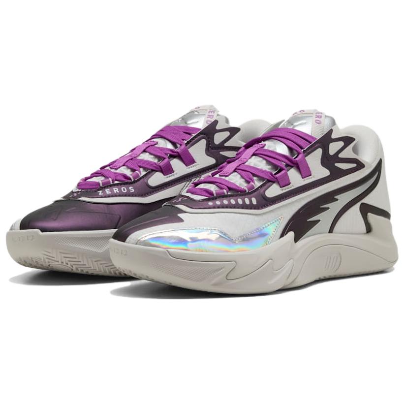 Puma Scoot Zeros 2 Sterling Unisex Sneaker Grau Federgrau Wildbeere 311351-01