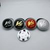 4pcs JDM 62mm VS W Work Logo Emblem Car Wheel Center Caps Wheel Hub Caps Auto Rim Dust Cover Car Accessories for Land Rover