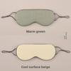 Double-sided Warm and Cool Sleep Eye Mask, Light-blocking and Breathable Ice Silk Eye Mask, Eye Protection Mask